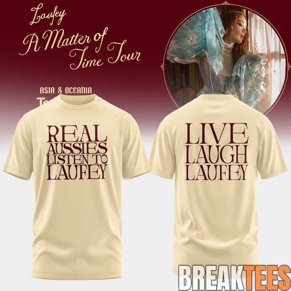Laufey A Matter of Time Tour 2026 Shirt