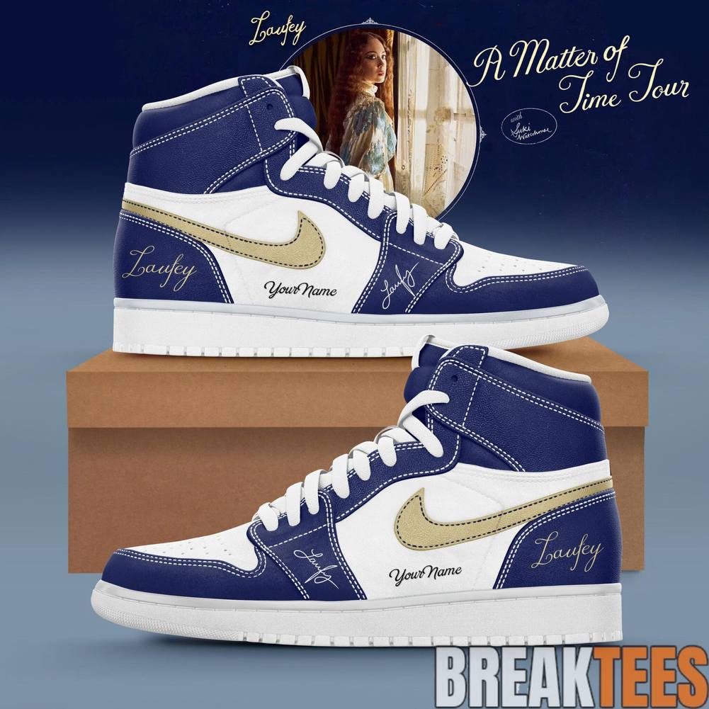 Laufey A Matter of Time Tour 2026 ”Timeless” Custom Air Jordan 1 Shoes