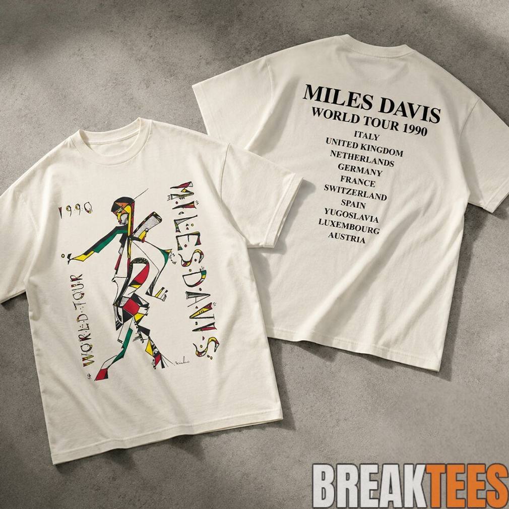 LeBron James Miles Davis World Tour 1990 Shirt