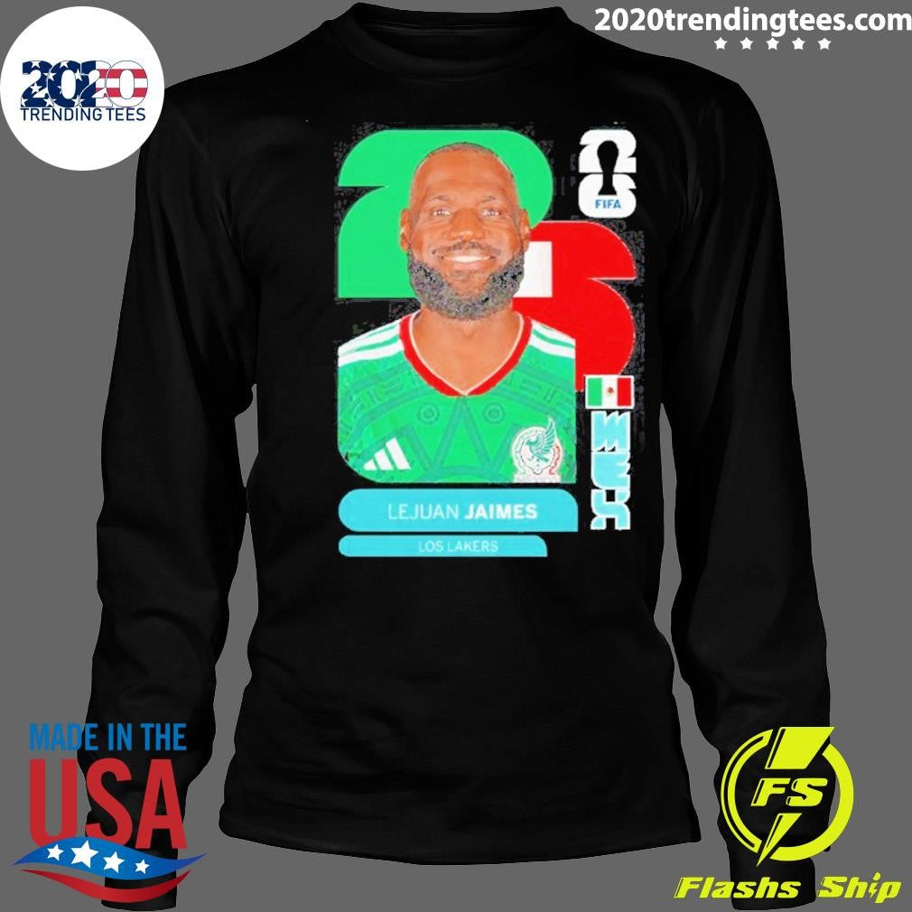 LeJuan James Los Lakers 2026 Mexico FIFA World Cup Shirt