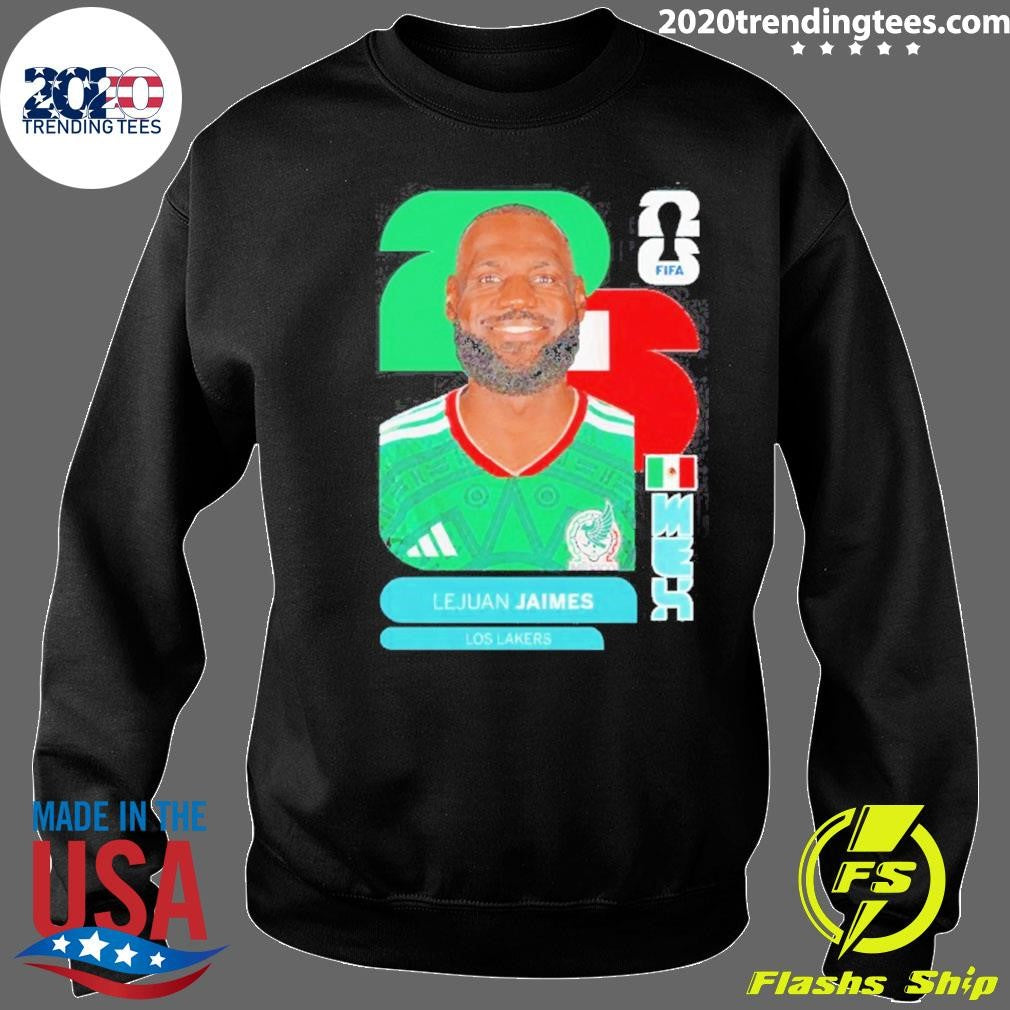 LeJuan James Los Lakers 2026 Mexico FIFA World Cup Shirt
