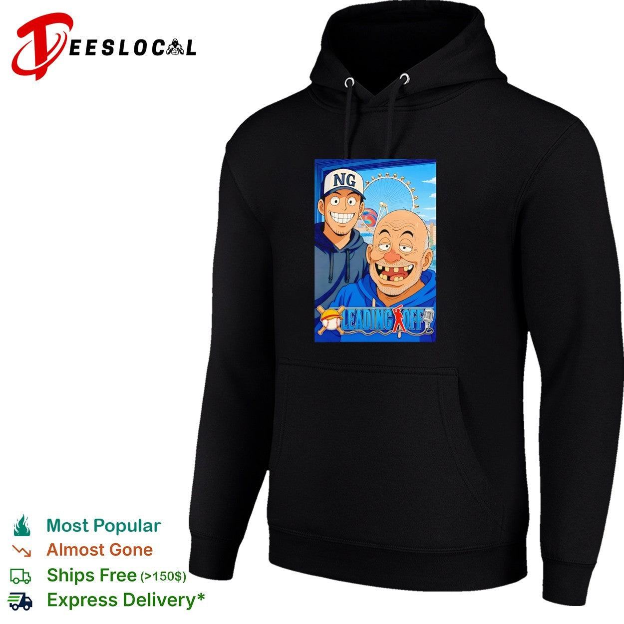 Leading Off style One Piece shirt