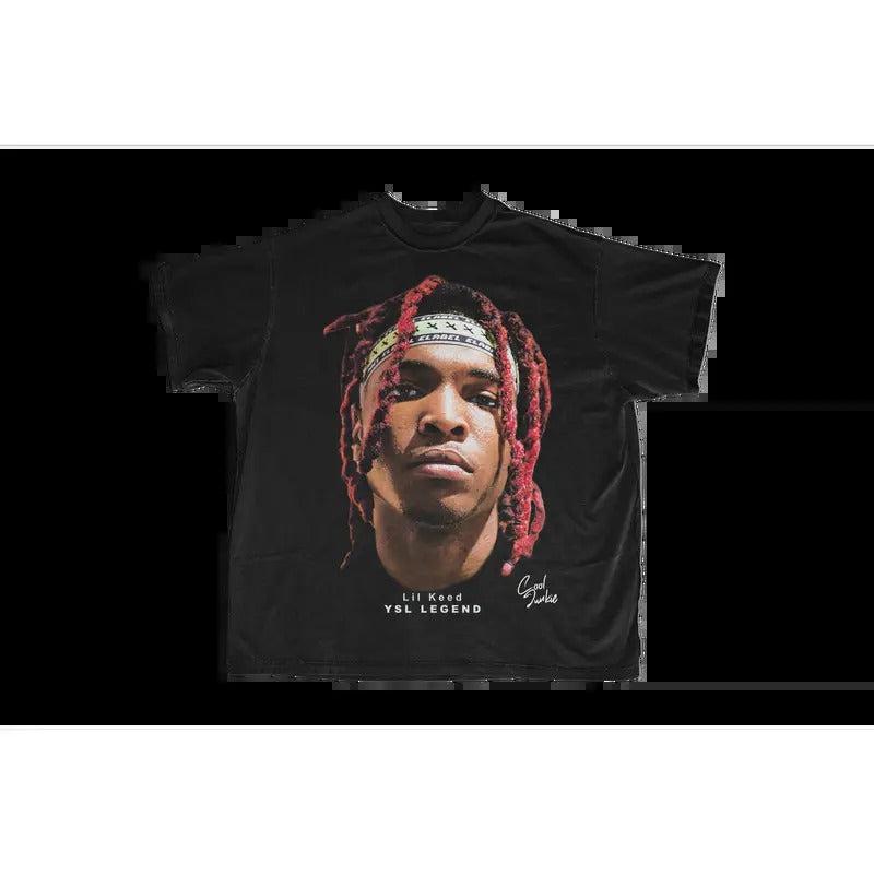 "Lil Keed" Vintage Vintage Bootleg T-Shirts