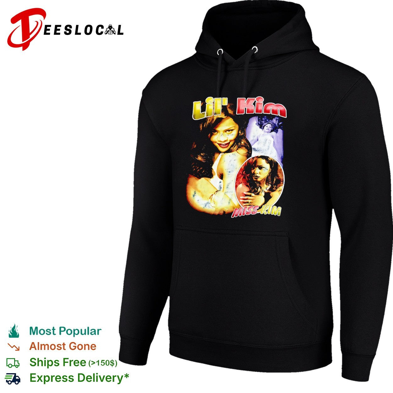 Lil Kim Miss Kim Rap Music Artist Hip Hop Icon 90s Queen of Rap shirt