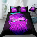 Lil Peep neon Bedding Set (Duvet Cover & Pillow Shams)
