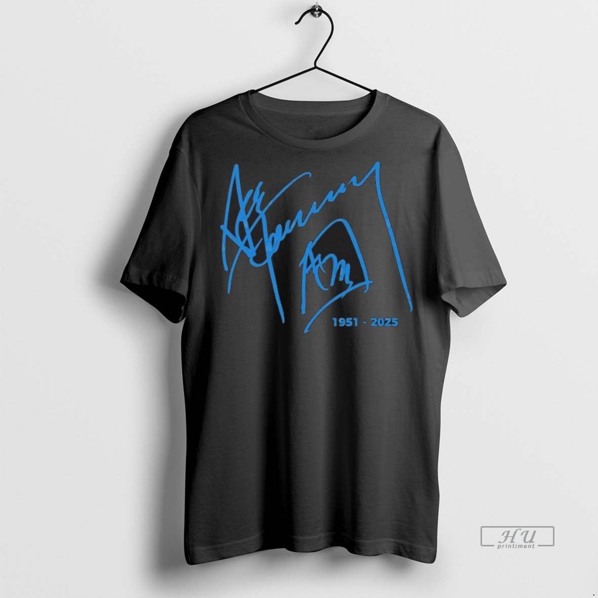 Limited Edition Ace Frehley 1951 2025 Signature Tee Shirt Sweater