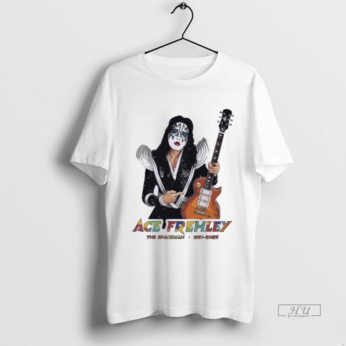 Limited Edition Ace Frehley The Spaceman Retro 1951 2025 Tee Shirt Sweater