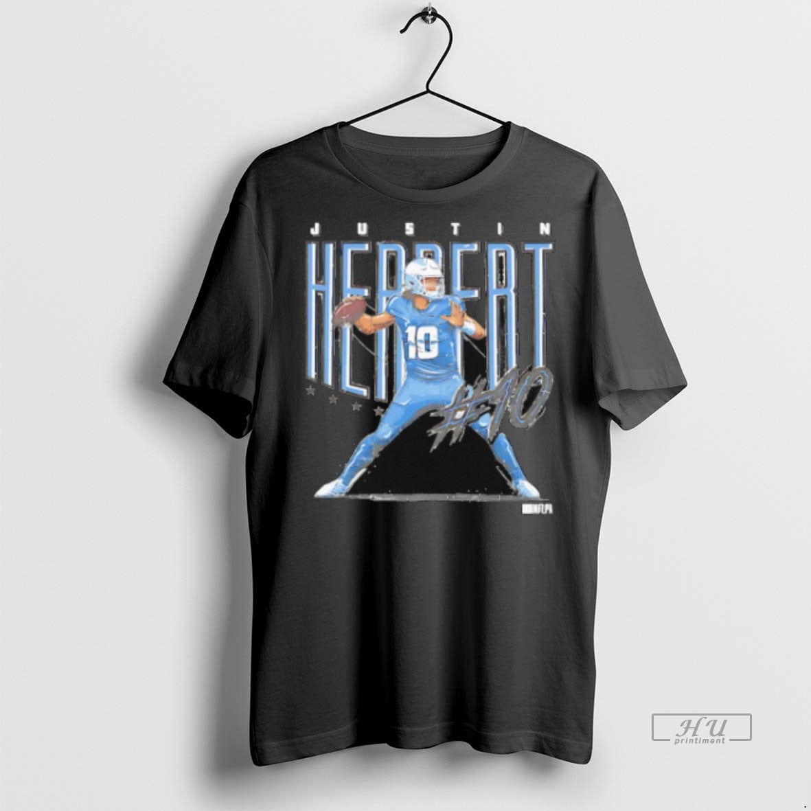 Limited Edition Justin Herbert Los Angeles Chargers Player Name Tee Shirt Sweater