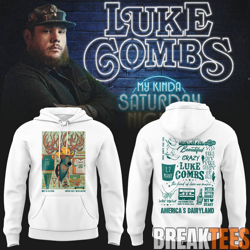 Limited Edition “My Kinda Saturday Night Tour” At Lambeau Field Hoodie