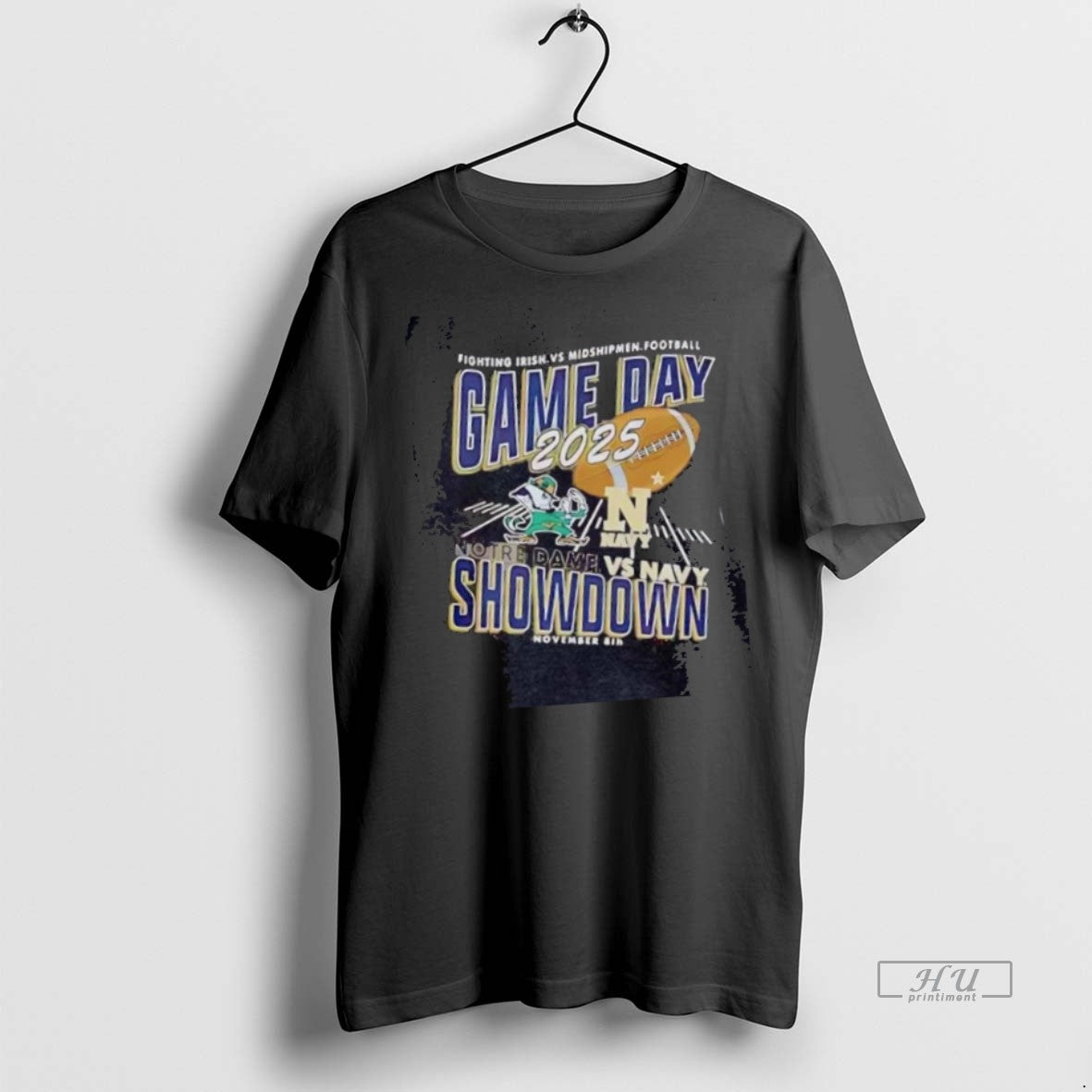Limited Edition Notre Dame Fighting Irish Vs Navy Midshipmen Game Day Showdown 2025