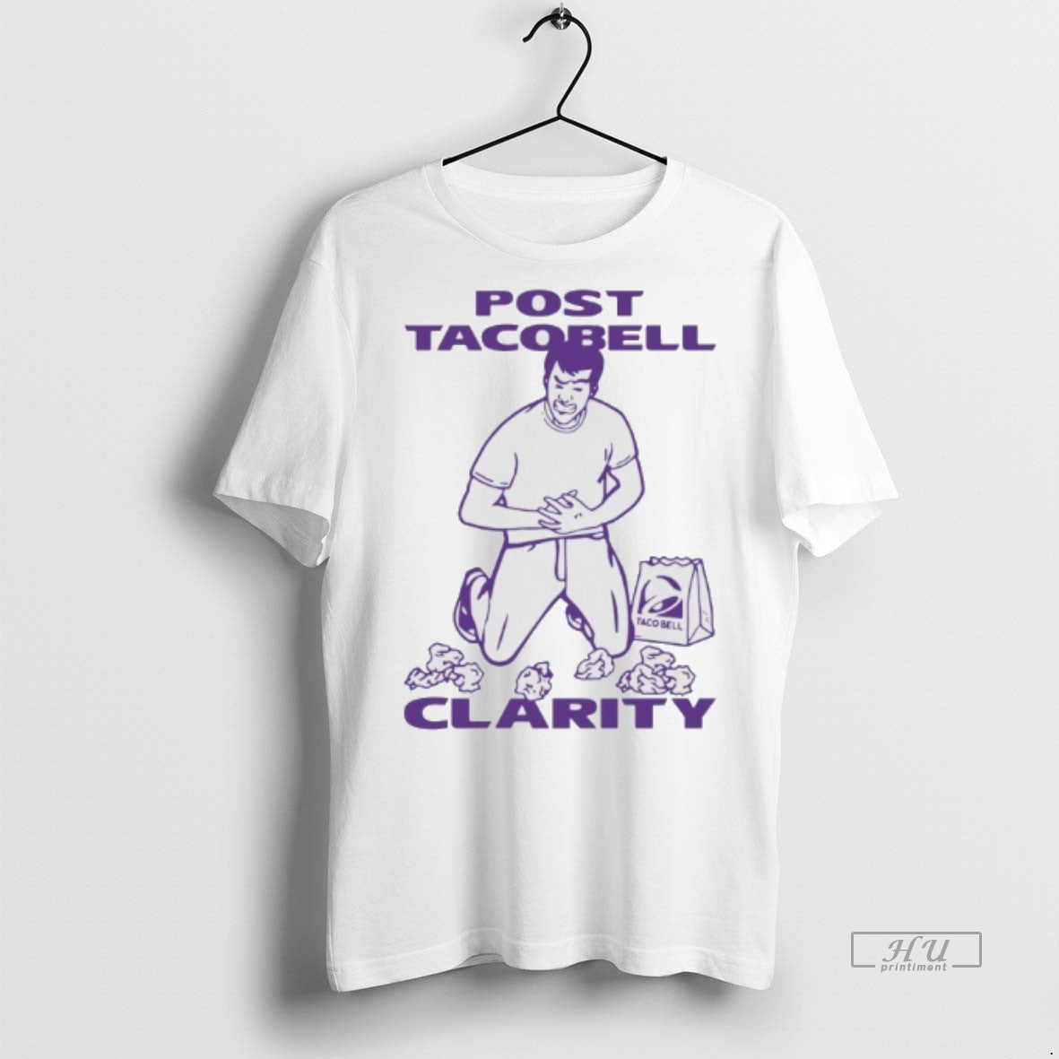 Limited Edition Post Tacobell Clarity Tee Shirt Sweater