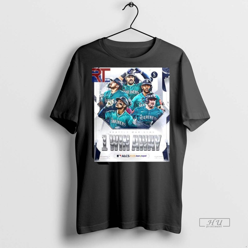 Limited Edition Seattle Mariners 1 Win Away Tee Shirt Sweater