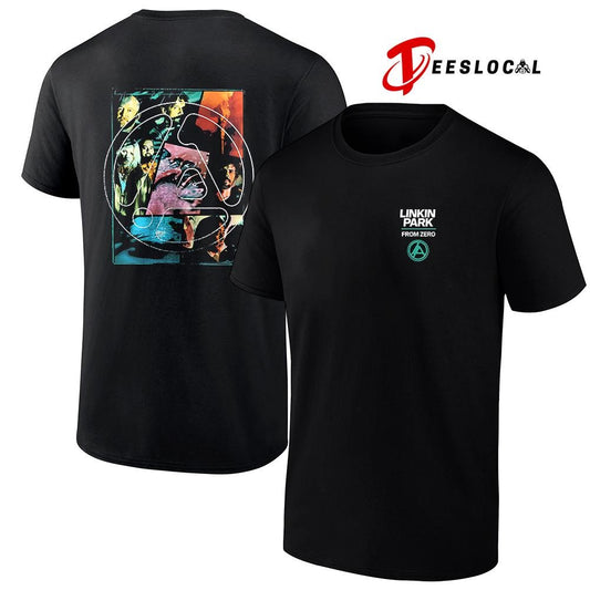 Linkin Park From Zero World tour Europe And UK photo collage graphic shirt