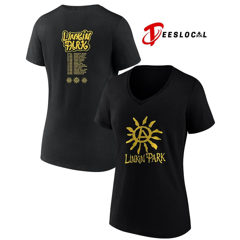 Linkin Park X Deus Ex Machina Download festival Donington Park UK sun logo shirt