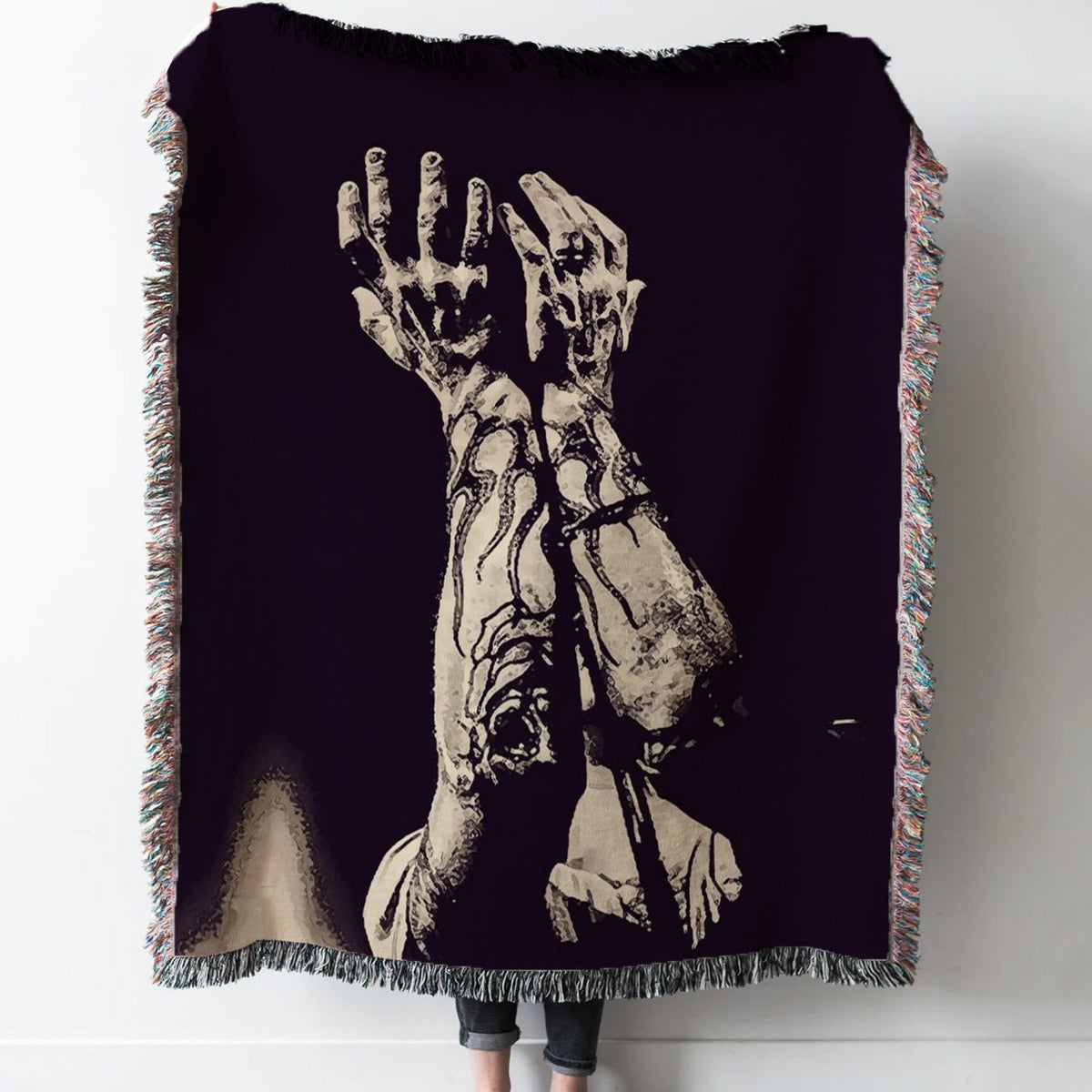 Linkin Park 156 Woven Tapestry Throw Blanket with Fringe