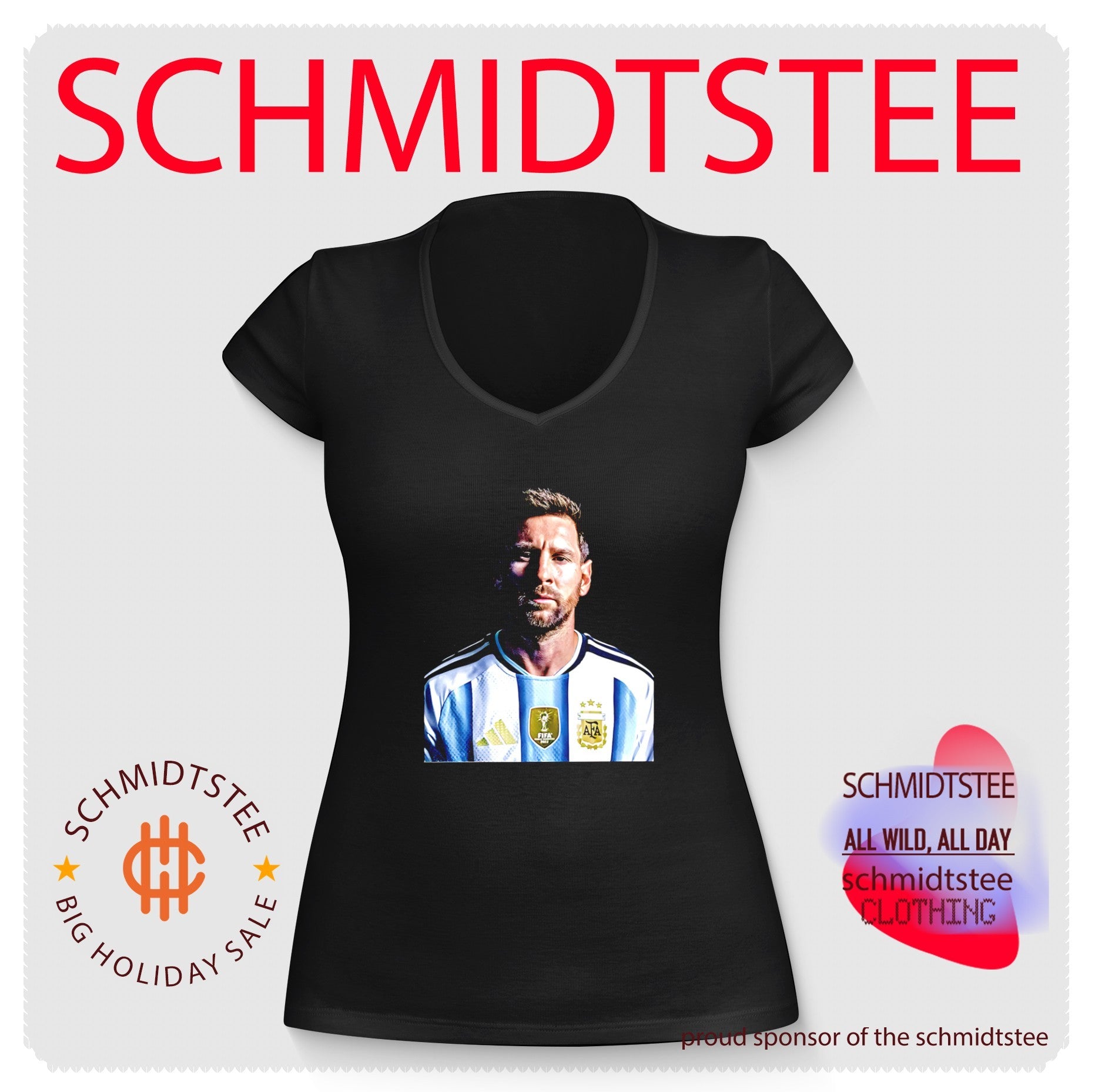 Lionel Messi Argentina National Football Team World Cup Champion shirt