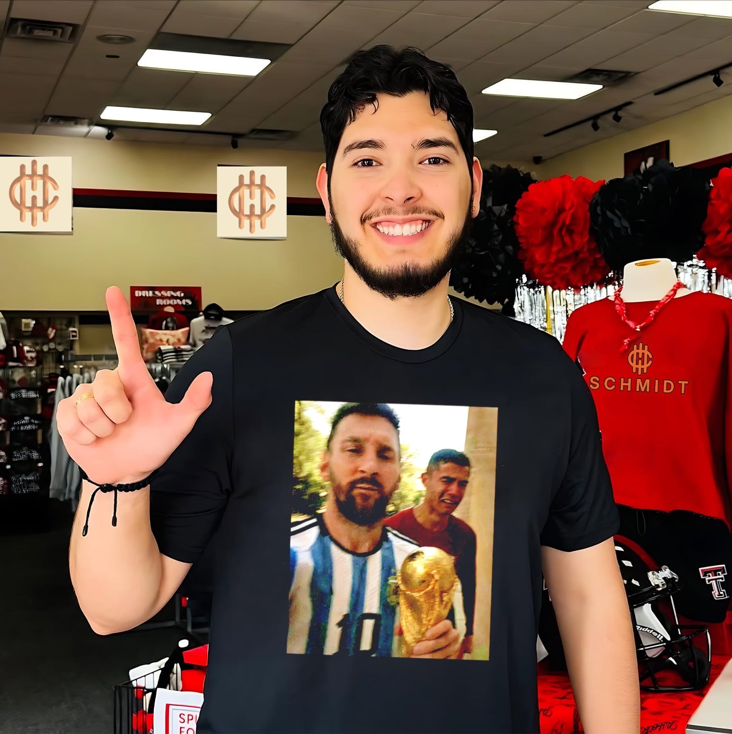 Lionel Messi Argentina National Team and Cristiano Ronaldo Portugal National Team shirt