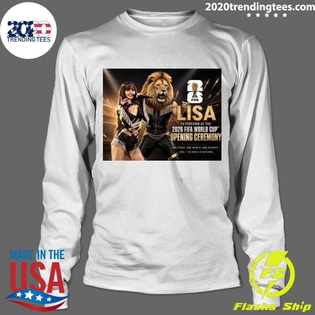 Lisa To Perform At The 2026 Fifa World Cup Opening Ceremony Shirt