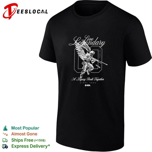 Live Legendary A Legacy Built Together ESL Since 2000 No Scope Gaming Esports shirt