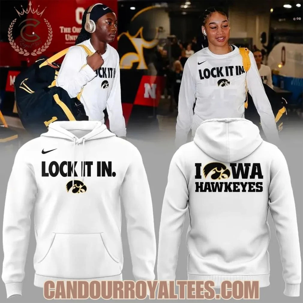 Lock It In Iowa Women’s Basketball Shirt