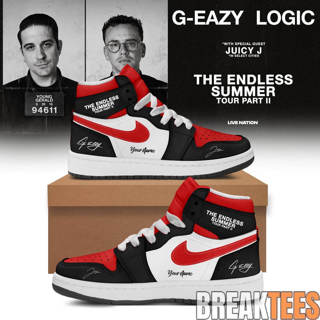 Logic GEazy The Endless Summer Tour Part II Custom Air Jordan 1