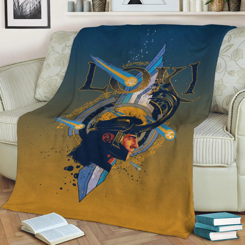 Loki Fleece Throw Blanket