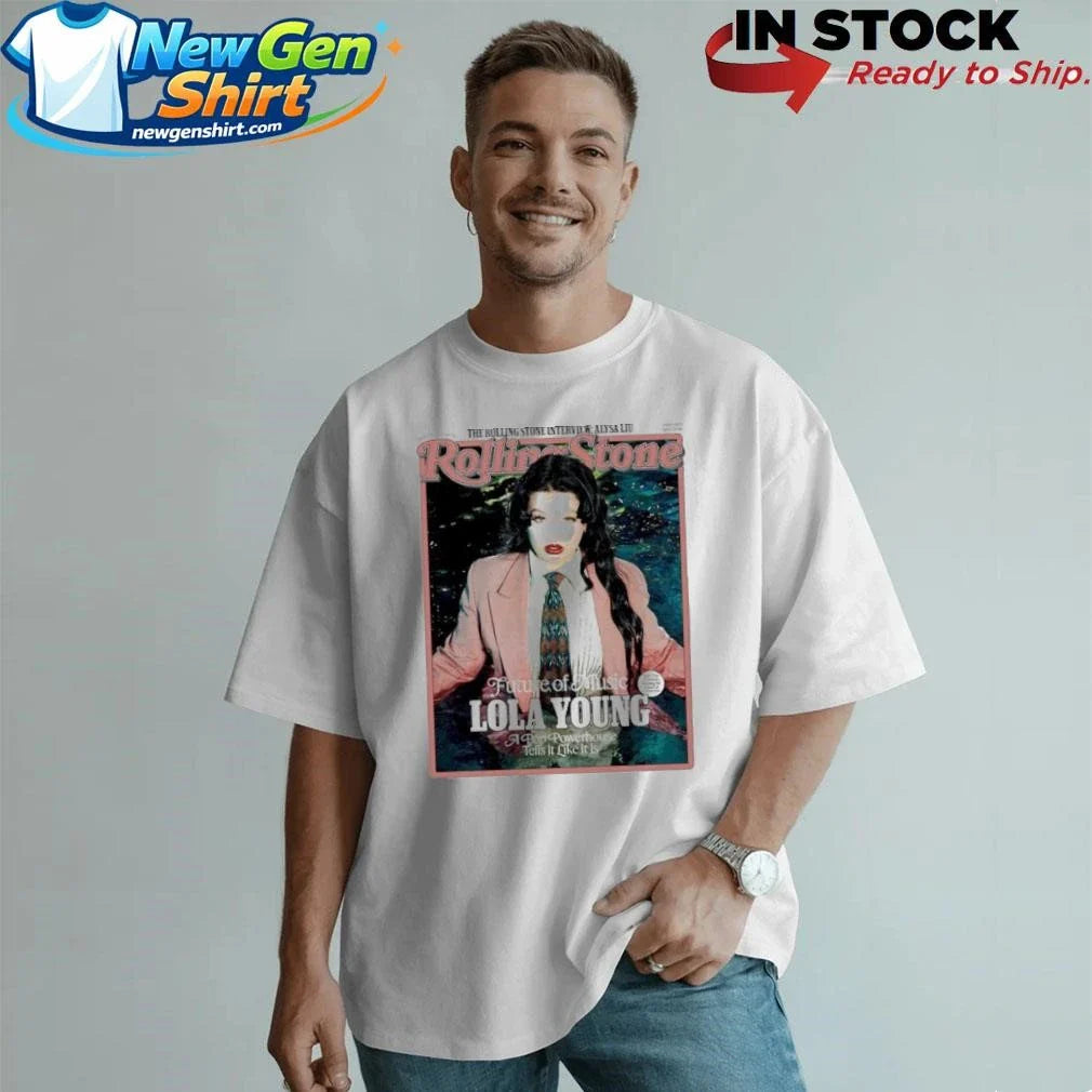Lola Young Cover Of Rolling Future Of Music Shirt