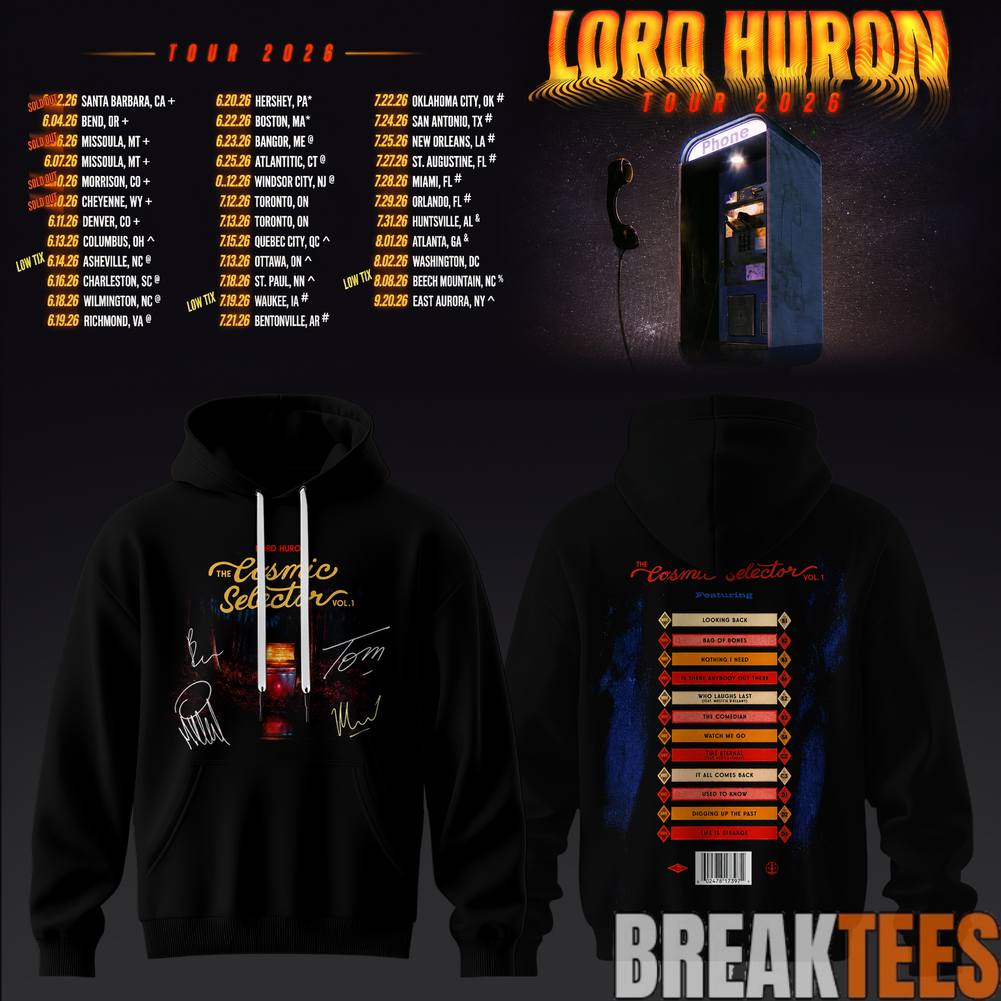 Lord Huron 2026 ”Cosmic Selector” Summer Tour Special Hoodie