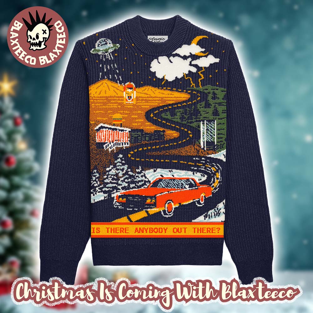 Lord Huron Is There Anybody Out There Winter 2025 Christmas Knit Sweater