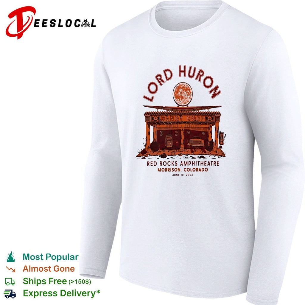 Lord Huron Red Rocks Amphitheatre Morrison Colorado June 10 2026 shirt