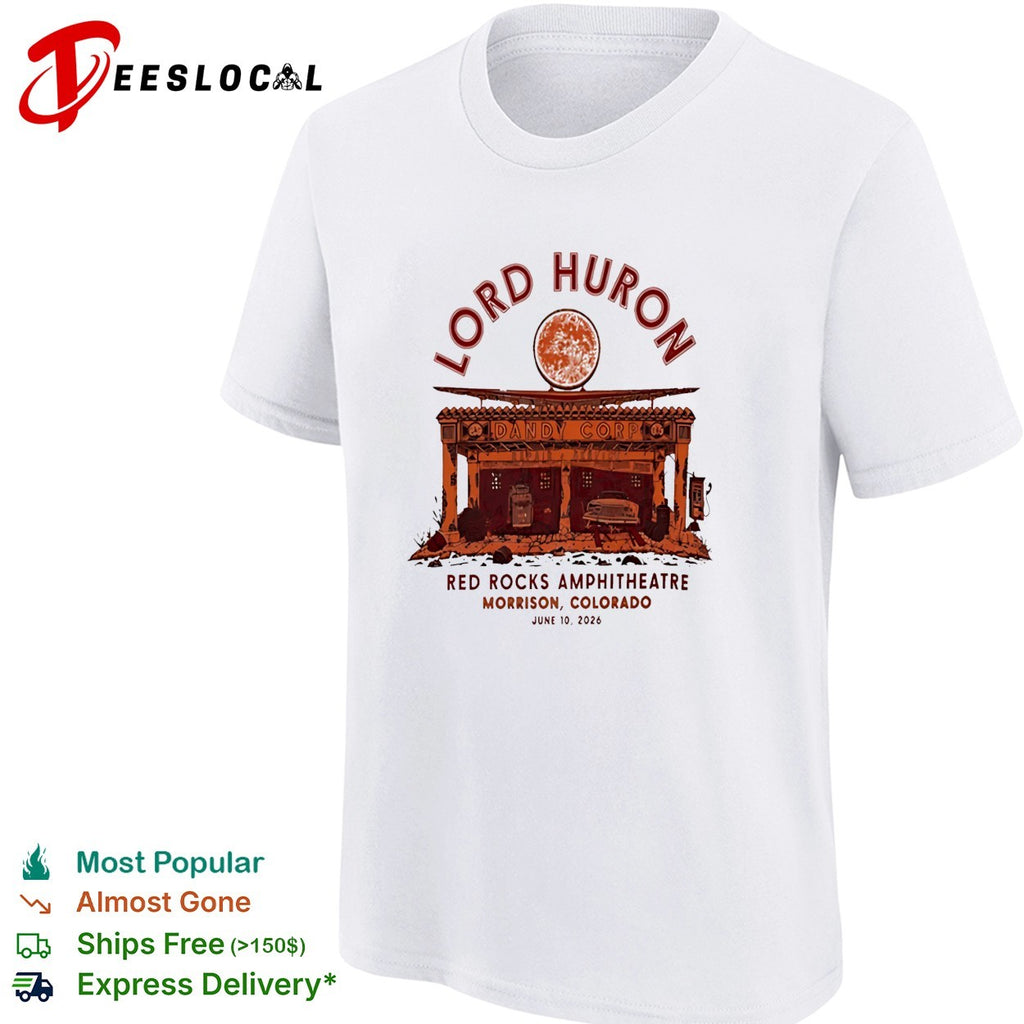 Lord Huron Red Rocks Amphitheatre Morrison Colorado June 10 2026 shirt