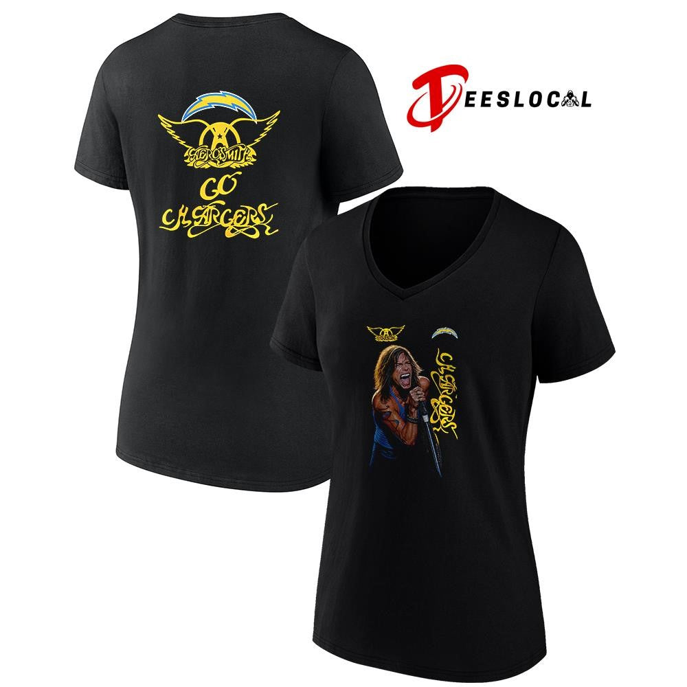 Los Angeles Chargers x Aerosmith graphic shirt