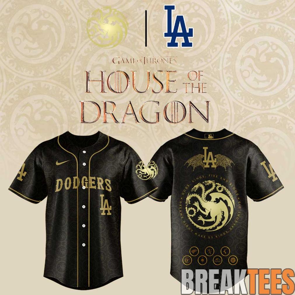 Los Angeles Dodgers House Of The Dragon 2026 Jersey