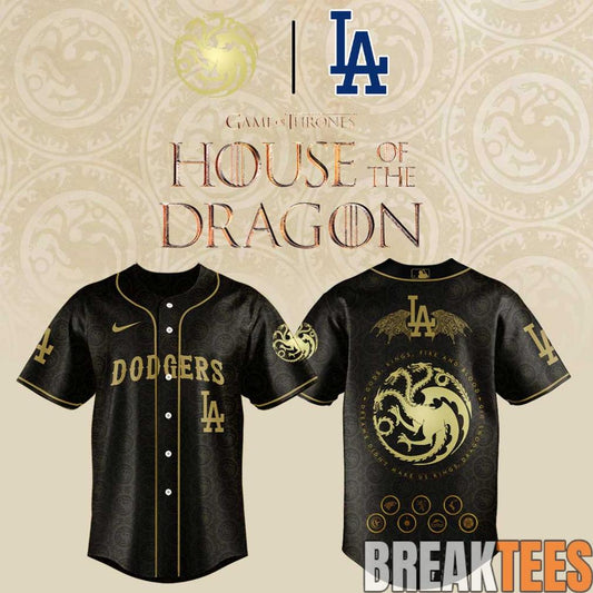 Los Angeles Dodgers House Of The Dragon 2026 Jersey