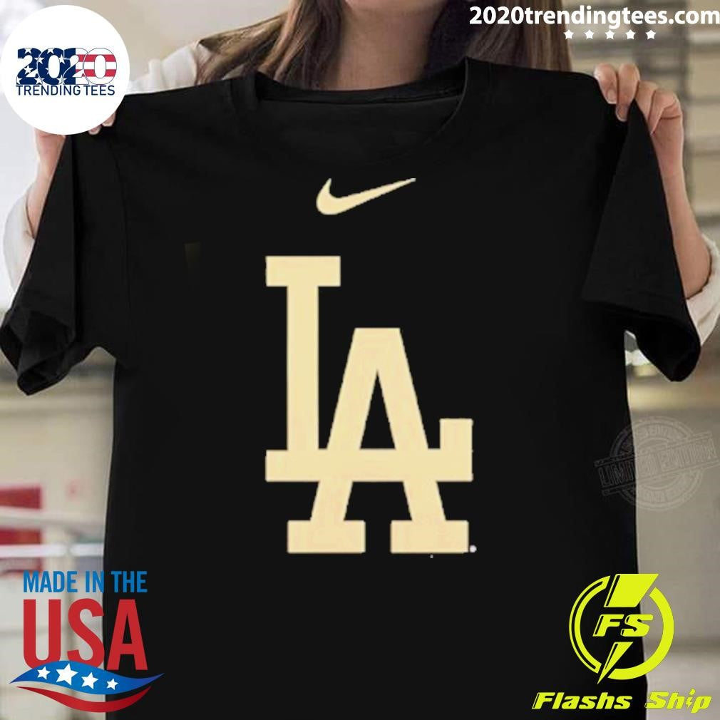 Los Angeles Dodgers Nike 2026 Gold Collection Logo Shirt