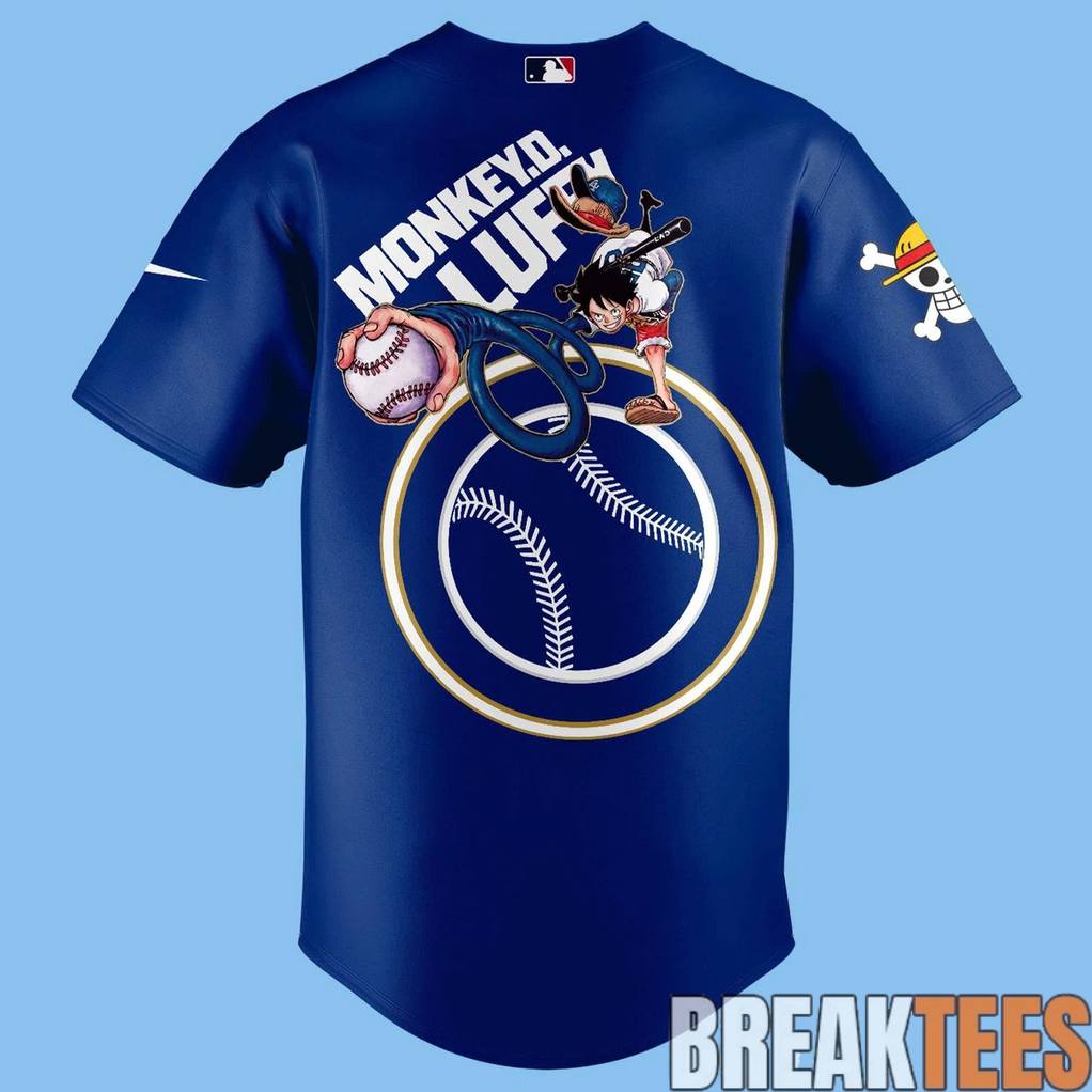 Los Angeles Dodgers x One Piece Night 2026 Baseball Jersey