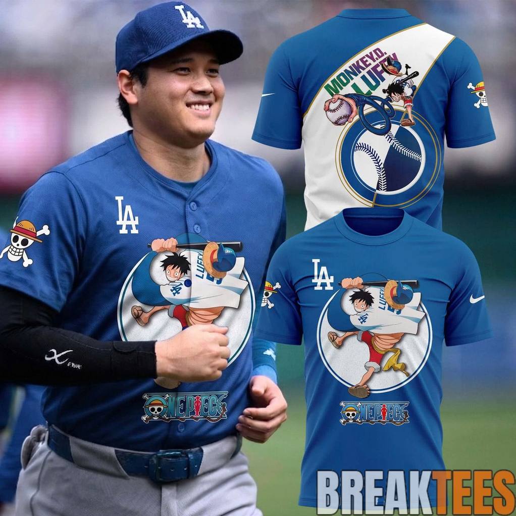 Los Angeles Dodgers x One Piece Night 2026 Shirt