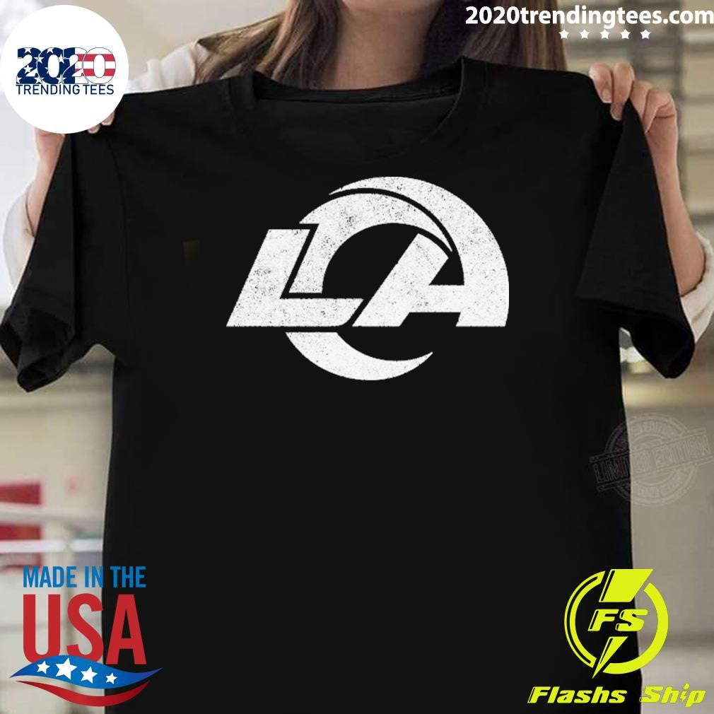 Los Angeles Rams Gameday Couture Bold Move Black Label Shirt