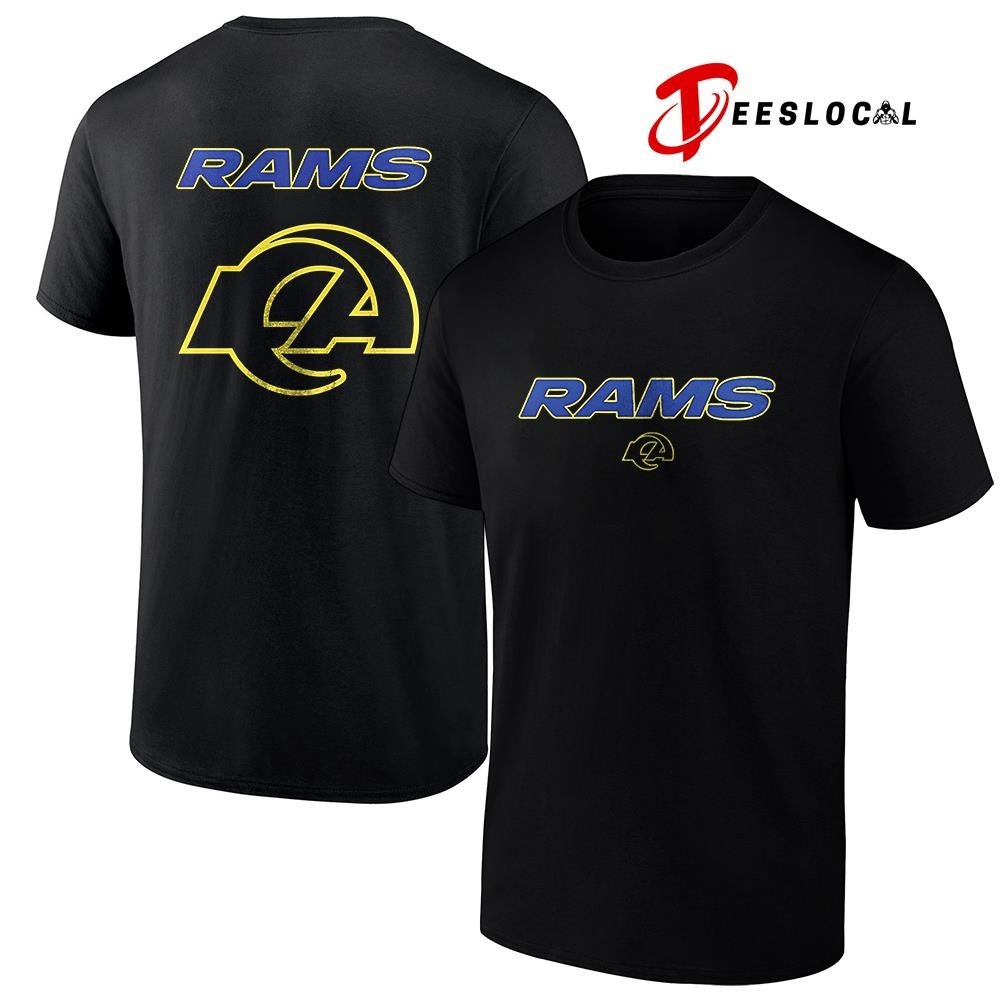 Los Angeles Rams rivalries mid night mode logo shirt