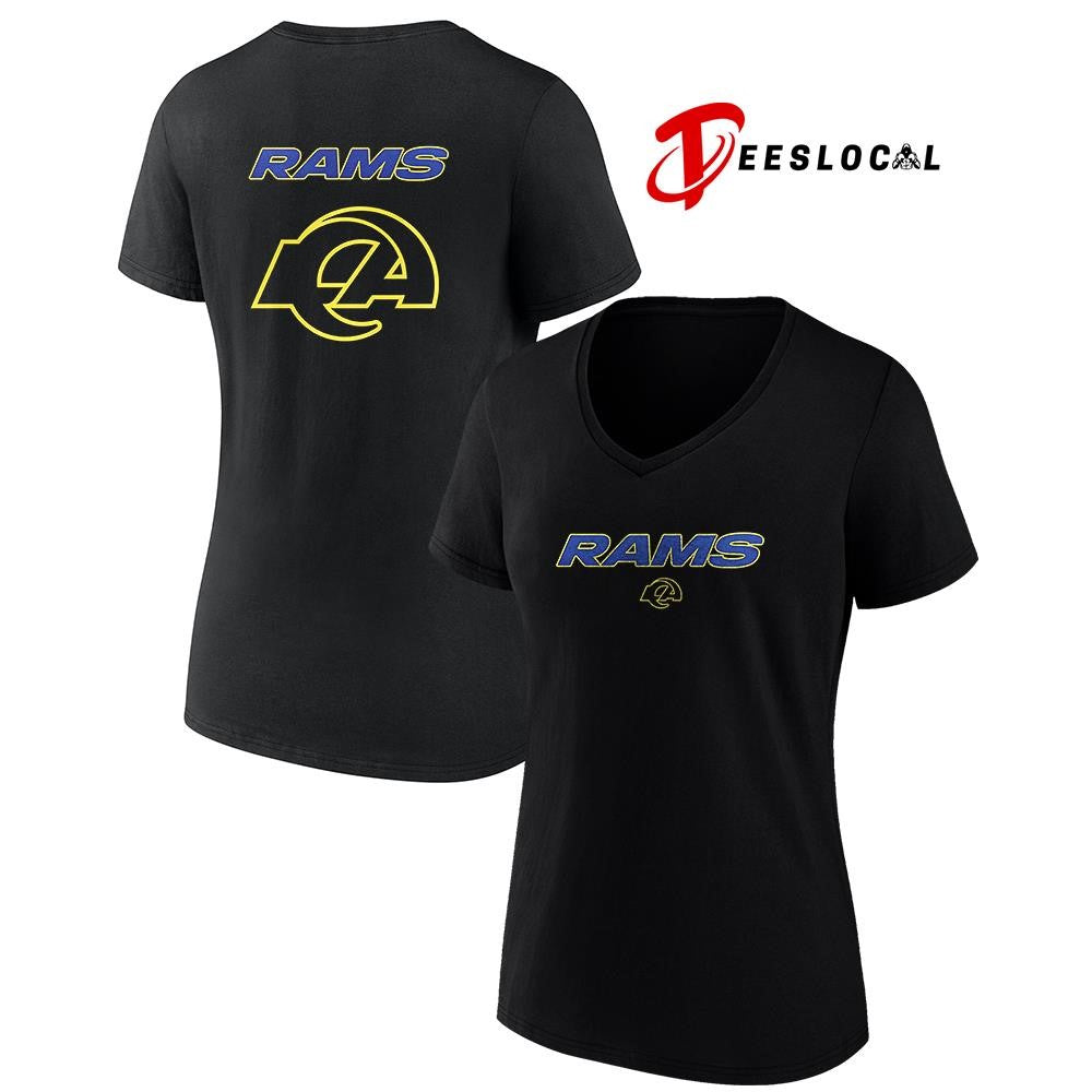 Los Angeles Rams rivalries mid night mode logo shirt