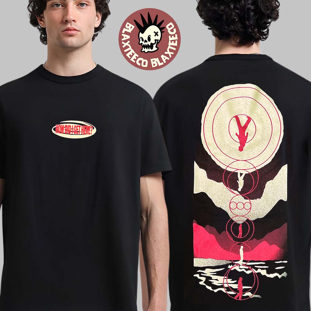 Louis Tomlinson How Did We Get Here Album Merch Black T-Shirt