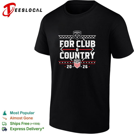 Louisville City FC for club and country USA 2026 soccer shirt