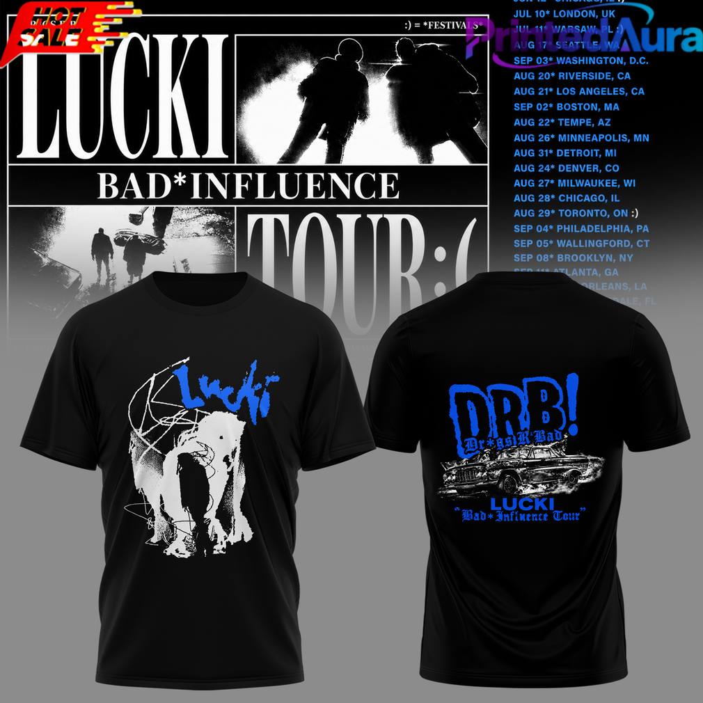 Lucki Bad Influence Tour 2026 Bad Influence Shirt