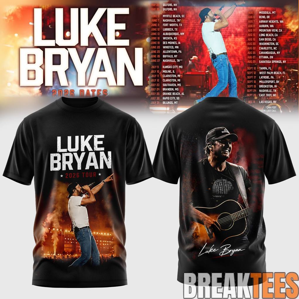 Luke Bryan 2026 Tour Country Night Shirt