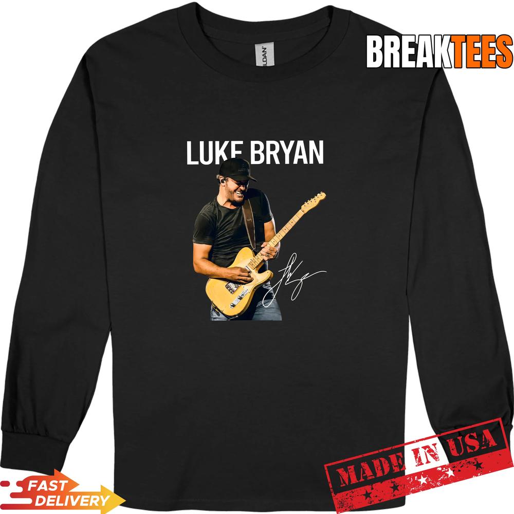 Luke Bryan Concert Graphic T-Shirt for Fans