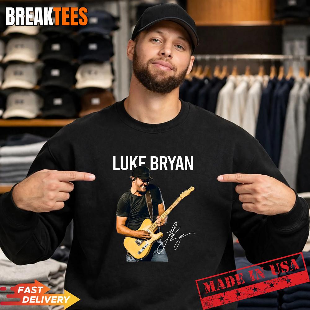 Luke Bryan Concert Graphic T-Shirt for Fans