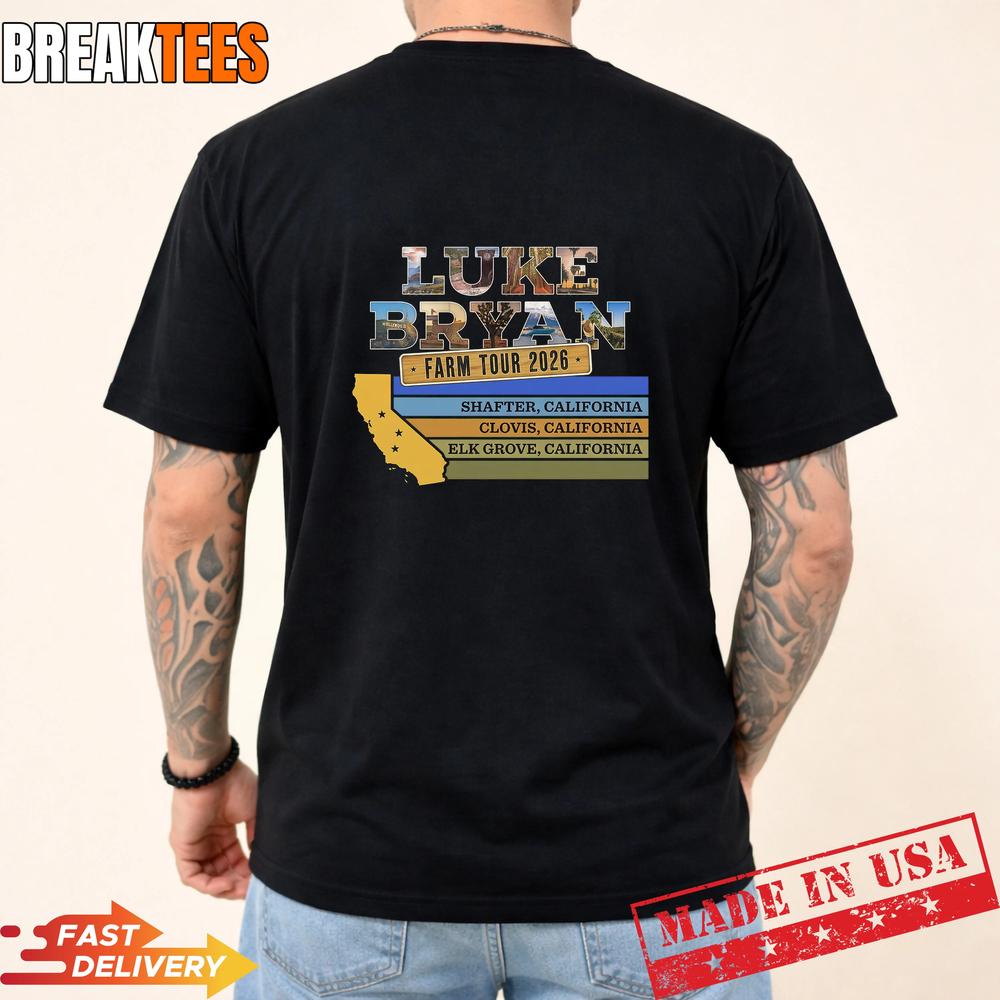 Luke Bryan Farm Tour 2026 Shirt