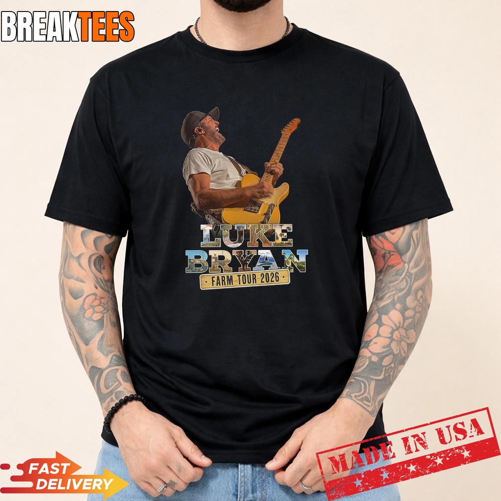 Luke Bryan Farm Tour 2026 Shirt