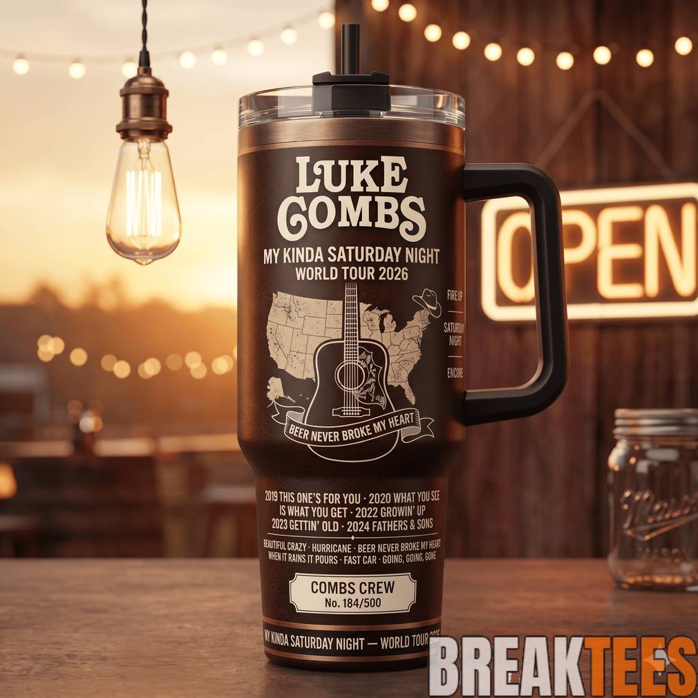 Luke Combs My Kinda Saturday Night Tour 2026 Special Tumbler
