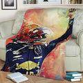 MAX VERSTAPPEN II Fleece Throw Blanket